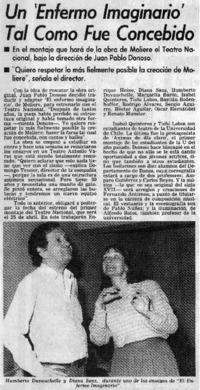 Un "enfermo imaginario" tal como fué concebido.