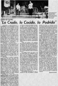 Lo crudo, lo cocido y lo podrido"