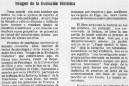 Imagen de la Evolución Histórica