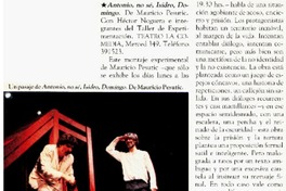 Antonio, nosé, Isidro, Domingo.