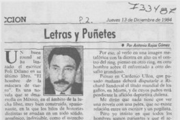 Letras y puñetes