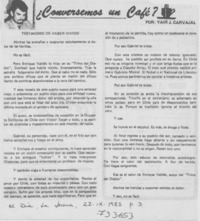 Testimonio de haber vivido