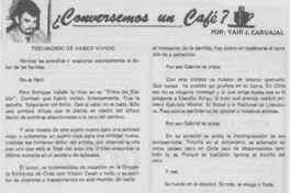 Testimonio de haber vivido