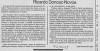 Ricardo Donoso Novoa