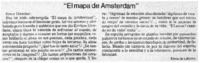"El mapa de Amsterdan"