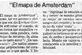 "El mapa de Amsterdan"