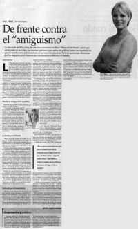 De frente contra el "amiguismo"