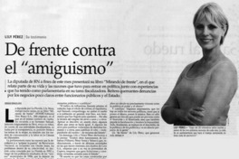 De frente contra el "amiguismo"