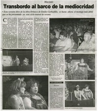 Transbordo al barco de la mediocridad