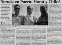 Neruda en Puerto Montt y Chiloé