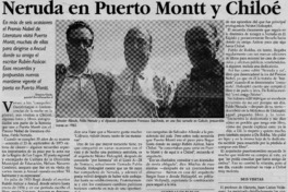 Neruda en Puerto Montt y Chiloé
