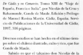 De Cádiz y su comercio