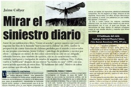 Mirar el siniestro diario