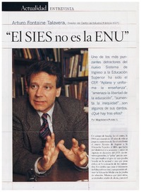 "El SIES no es la ENU" : [entrevista]