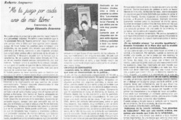 Me la juego por cada uno de mis libros : [entrevistas]