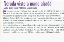 Neruda visto a mano alzada