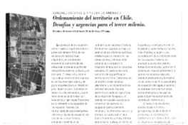 Ordenamiento del territorio en Chile