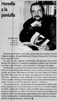 Heredia a la pantalla.