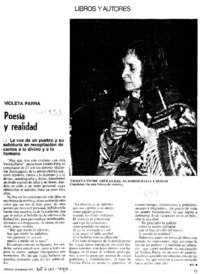 Poesía y realidad