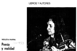 Poesía y realidad