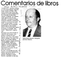 Comentarios de libros