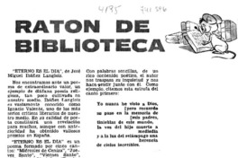 "Eterno es el día".