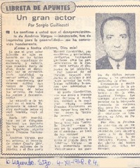 Un gran actor