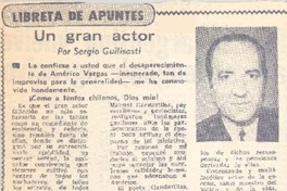 Un gran actor
