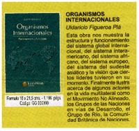 Organismos internacionales