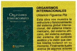 Organismos internacionales