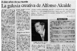 La galaxia creativa de Alfonso Alcalde