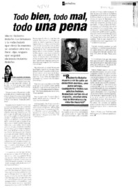 Todo bien, todo mal, todo una pena