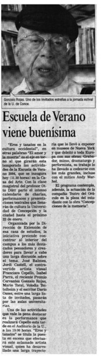 Escuela de verano viene buenísima