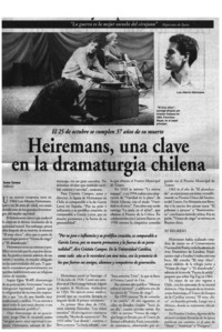 Heiremans, una clave en la dramaturgia chilena