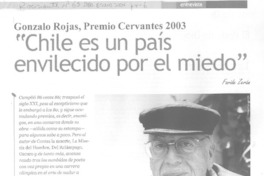 Chile es un país envilecido por el miedo: [entrevistas]