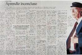 Aprendiz inconcluso: [entrevistas]