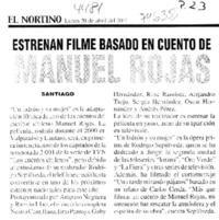 Estrenan filme basado en cuento de Manuel Rojas