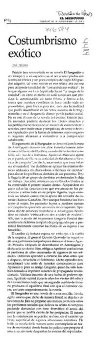 Costumbrismo exótico