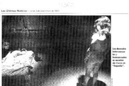 Los actores se dejan espiar