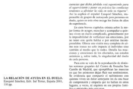 La relación de ayuda en el duelo