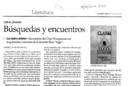 Búsquedas y encuentros