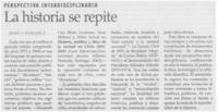 La historia se repite
