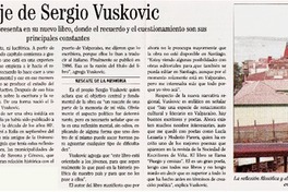 El viaje de Sergio Vuskovic.