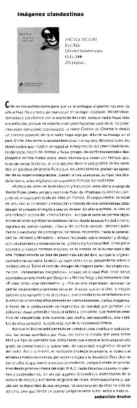 Imágenes clandestinas