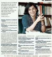 El Límite para la igualdad entre hombres y mujeres. ¡¡La Diferencia!! [entrevistas]