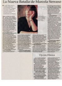 La nueva batalla de Marcela Serrano. [entrevistas]