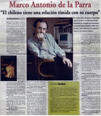 El chileno tiene una relación tímida con su cuerpo" [entrevistas]