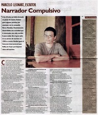 Narrador compulsivo [entrevistas]