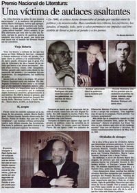 Una víctima de audaces asaltantes