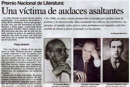 Una víctima de audaces asaltantes
